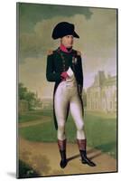 Napoleon I (1769-1821) in Front of the Chateau De Malmaison, 1804-Francois Gerard-Mounted Giclee Print