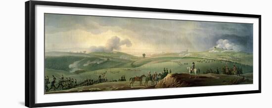 Napoleon I (1769-1821) Observing the Battle of Austerlitz, 2nd December 1805-Jacques Francois Joseph Swebach-Framed Premium Giclee Print