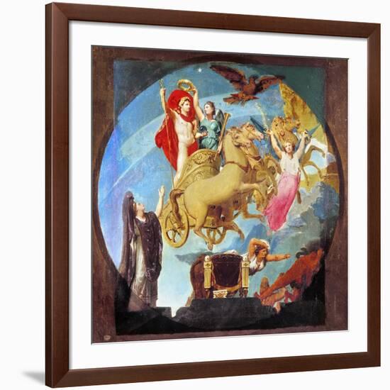 Napoleon I (1769-1821)-Jean-Auguste-Dominique Ingres-Framed Giclee Print