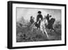 Napoleon I after the Battle of Waterloo-Georg Bleibtreu-Framed Art Print