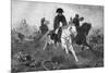 Napoleon I after the Battle of Waterloo-Georg Bleibtreu-Mounted Premium Giclee Print