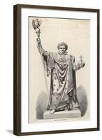 Napoleon I as Emperor 1804-Gusman-Framed Art Print