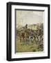 Napoleon I at the Battle of Lutzen, 1813-Jacques de Breville-Framed Art Print