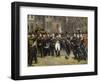 Napoleon I Bidding Farewell toImperial Guard atChateau De Fontainebleau, 20th April 1814-Horace Vernet-Framed Giclee Print