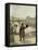 Napoleon I Bids Farewell at Fontainebleau-Jacques de Breville-Framed Stretched Canvas