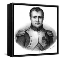 Napoleon I Bonaparte (1769-182), Emperor of France from 1804, C1830-Delpech-Framed Stretched Canvas