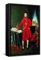 Napoleon I Bonaparte (1769-1821)-Jean-Auguste-Dominique Ingres-Framed Stretched Canvas