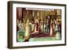 Napoleon I Crowns Himself King of Italy in 1805-null-Framed Giclee Print