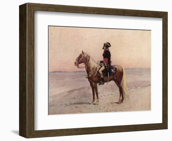 Napoleon I During the Egyptian Campaign 1798-Edouard Detaille-Framed Photographic Print