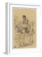 Napoleon I During the Russian Campaign 1812-Job-Framed Art Print