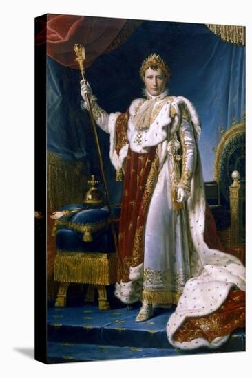 Napoleon I Emperor of France, 1804-Francois Pascal Simon Gerard-Stretched Canvas