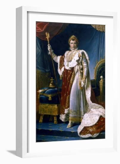 Napoleon I Emperor of France, 1804-Francois Pascal Simon Gerard-Framed Giclee Print