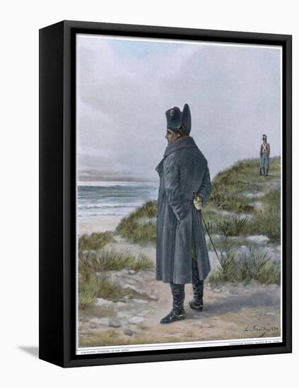 Napoleon I French Emperor Exiled to Saint Helena-L. Kratke-Framed Stretched Canvas