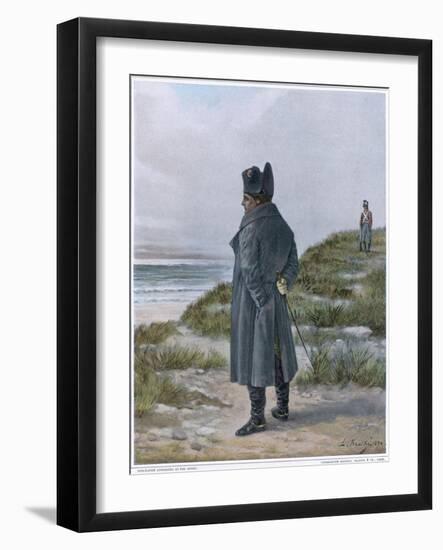 Napoleon I French Emperor Exiled to Saint Helena-L. Kratke-Framed Photographic Print