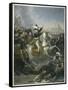 Napoleon I Napoleon at the Battle of the Pyramids-T.w. Huffan-Framed Stretched Canvas