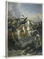 Napoleon I Napoleon at the Battle of the Pyramids-T.w. Huffan-Stretched Canvas