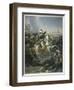 Napoleon I Napoleon at the Battle of the Pyramids-T.w. Huffan-Framed Art Print