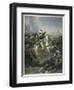 Napoleon I Napoleon at the Battle of the Pyramids-T.w. Huffan-Framed Art Print