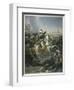 Napoleon I Napoleon at the Battle of the Pyramids-T.w. Huffan-Framed Art Print