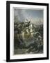 Napoleon I Napoleon at the Battle of the Pyramids-T.w. Huffan-Framed Art Print