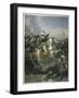 Napoleon I Napoleon at the Battle of the Pyramids-T.w. Huffan-Framed Art Print