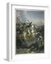 Napoleon I Napoleon at the Battle of the Pyramids-T.w. Huffan-Framed Art Print