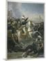 Napoleon I Napoleon at the Battle of the Pyramids-T.w. Huffan-Mounted Art Print