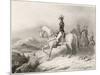 Napoleon I on His Horse During the Crossing of the St. Bernard Pass from France to Italy in 1796-Villerey-Mounted Art Print