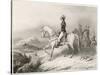 Napoleon I on His Horse During the Crossing of the St. Bernard Pass from France to Italy in 1796-Villerey-Stretched Canvas