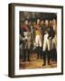 Napoleon I Receiving the Deputies of the Conservative Senate at the Royal Palace in Berlin-Rene Theodore Berthon-Framed Giclee Print