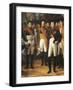 Napoleon I Receiving the Deputies of the Conservative Senate at the Royal Palace in Berlin-Rene Theodore Berthon-Framed Giclee Print