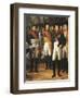 Napoleon I Receiving the Deputies of the Conservative Senate at the Royal Palace in Berlin-Rene Theodore Berthon-Framed Giclee Print