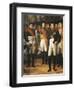 Napoleon I Receiving the Deputies of the Conservative Senate at the Royal Palace in Berlin-Rene Theodore Berthon-Framed Giclee Print