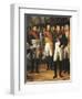 Napoleon I Receiving the Deputies of the Conservative Senate at the Royal Palace in Berlin-Rene Theodore Berthon-Framed Giclee Print