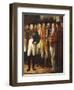 Napoleon I Receiving the Deputies of the Conservative Senate at the Royal Palace in Berlin-Rene Theodore Berthon-Framed Giclee Print