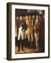 Napoleon I Receiving the Deputies of the Conservative Senate at the Royal Palace in Berlin-Rene Theodore Berthon-Framed Giclee Print