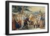Napoleon I Receiving the Keys of Vienna, 1805-null-Framed Giclee Print