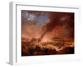 Napoléon I Visiting the Bivouacs of the Army in the Evening-Louis Albert Guislain Bacler d'Albe-Framed Giclee Print