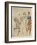 Napoléon Ier à cheval-Henri de Toulouse-Lautrec-Framed Giclee Print