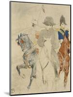 Napoléon Ier à cheval-Henri de Toulouse-Lautrec-Mounted Giclee Print