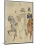 Napoléon Ier à cheval-Henri de Toulouse-Lautrec-Mounted Giclee Print