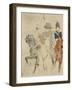 Napoléon Ier à cheval-Henri de Toulouse-Lautrec-Framed Giclee Print