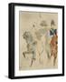 Napoléon Ier à cheval-Henri de Toulouse-Lautrec-Framed Giclee Print