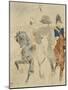 Napoléon Ier à cheval-Henri de Toulouse-Lautrec-Mounted Giclee Print