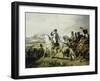 Napoléon Ier à la bataille de Wagram, 6 juillet 1809 (il est accompagné du général Bessières)-Horace Vernet-Framed Giclee Print