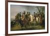 Napoléon Ier donnant l'ordre avant la bataille d'Austerlitz, 2 décembre 1805-Antoine Charles Horace Vernet-Framed Giclee Print