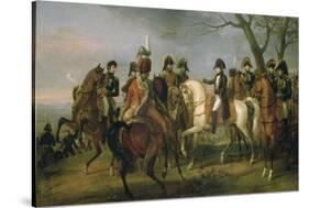 Napoléon Ier donnant l'ordre avant la bataille d'Austerlitz, 2 décembre 1805-Antoine Charles Horace Vernet-Stretched Canvas