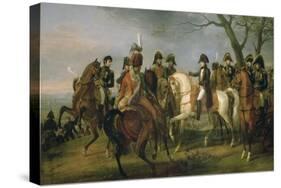 Napoléon Ier donnant l'ordre avant la bataille d'Austerlitz, 2 décembre 1805-Antoine Charles Horace Vernet-Stretched Canvas