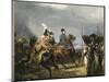 Napoléon Ier passant devant les troupes à la bataille d'Iena, 14 octobre 1806 (bataille contre-Horace Vernet-Mounted Giclee Print
