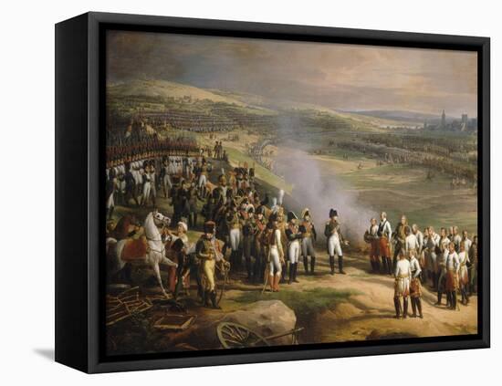 Napoléon Ier recevant la capitulation du général Mack-Charles Thevenin-Framed Stretched Canvas
